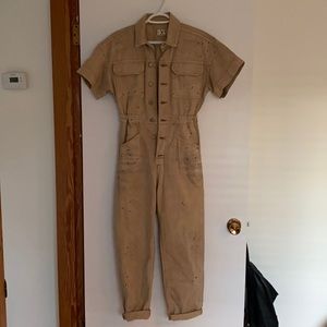 Free People short sleeve jumpsuit